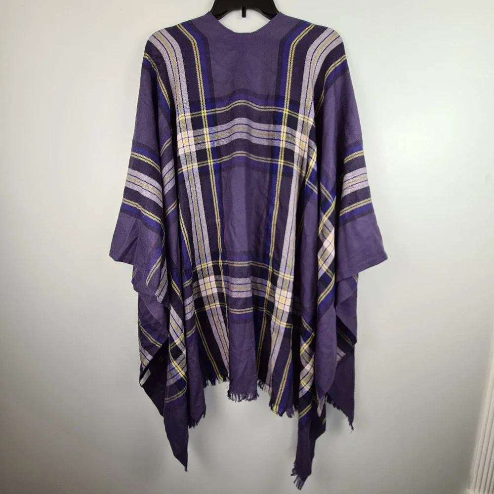 Lululemon Pranayama Scarf 100% Merino Wool‎ Nightfall Black Grape Pigment READ